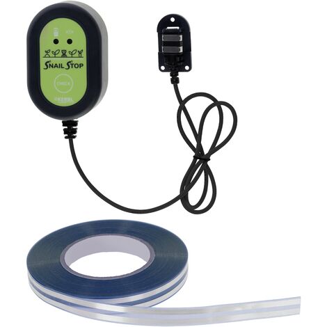 Kerbl Snail Stop Elektrischer Schneckenzaun Starter Set, ohne Gift