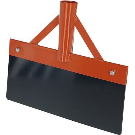 Kerbl Stoßscharre 30 cm Eisstößer Metall, Federstahl 1 mm, Schaber ohne Stiel
