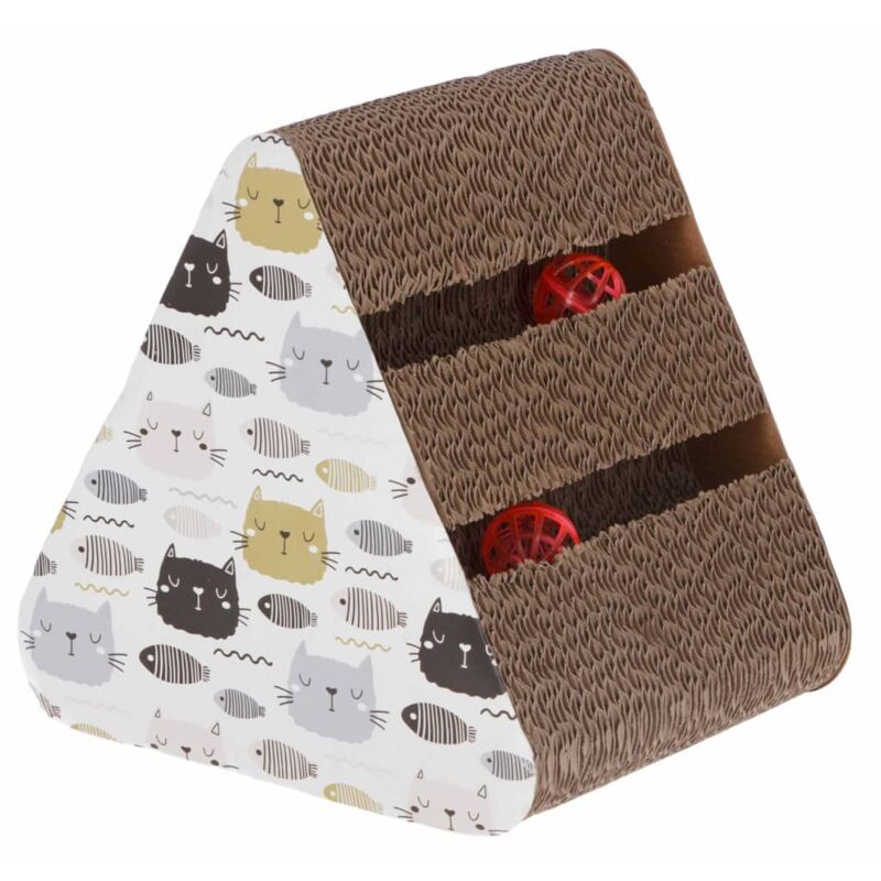 

Tablero rascador para gatos Boon marrón 22x26x26 cm - Marrón - Kerbl
