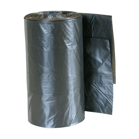 Kerbl -Taschen fÐ©r Hundebnder, Plastik, Schwarz, Packung 4 Rollen x 20 Taschen
