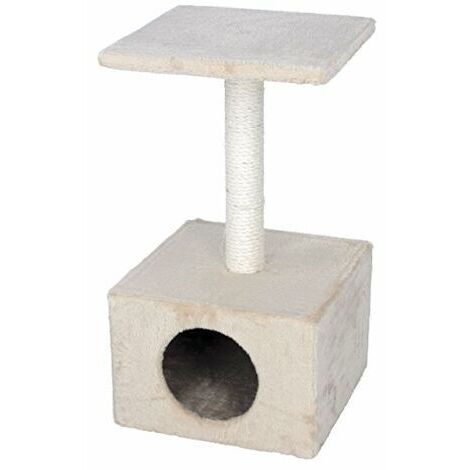 Kerbl Tiragraffi per Gatti, con Ametista, 31 x 31 x 57 cm, Beige
