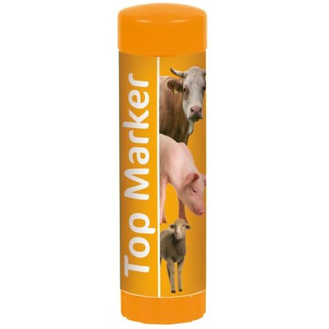 Kerbl TopMarker Markierungsstift Stift zum Makieren, orange 20624