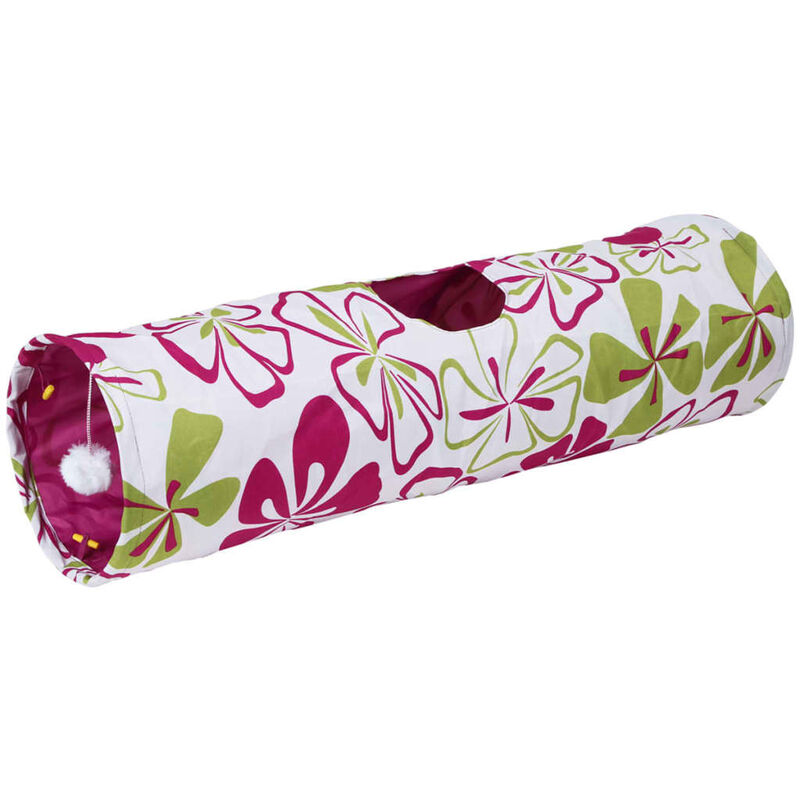 

Kerbl Túnel para gatos Flower 25x90 cm 82638 - Multicolor
