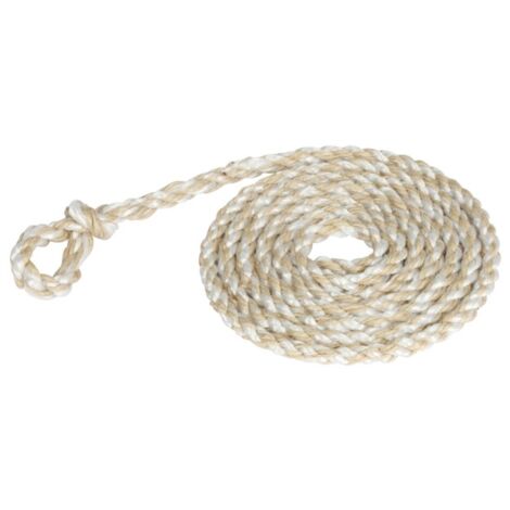 Kerbl Viehtransportstrick 3,20mtr. Jute-PP, kleine Schlaufe, 5er-Pack 295354/5