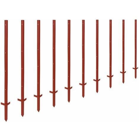 AKO AGRARTECHNIK Kerbl Winkelstahlpfahl Ø 3 mm Länge 115 cm 10 Stück Keine Angabe