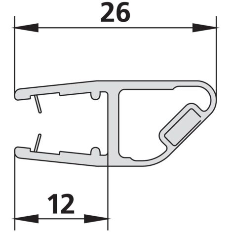 Kermi 6444 1x Magnetleiste 3270 21 Länge: 2000 mm