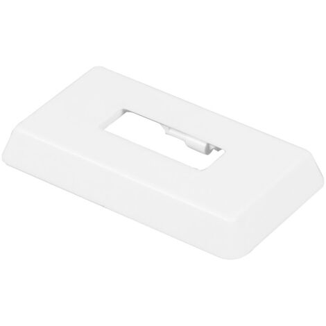Kermi Abdeckblende für Standkonsolenfuß Rohbodenmontage weiß 30x10mm