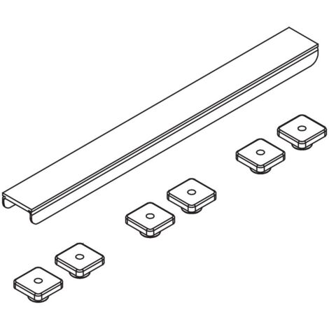 Kermi Abdeckung Rinne Exklusiv 1100x40x21mm BC, 6033525