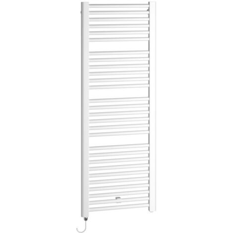 Kermi Basic-E gerade elektrischer Badheizkörper Weiß 1448x35x599mm FKS Anschluss links 800W