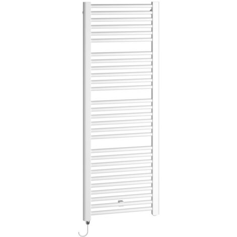 Kermi Basic-E gerade elektrischer Badheizkörper Weiß 804x35x450mm FKS Anschluss links 400W