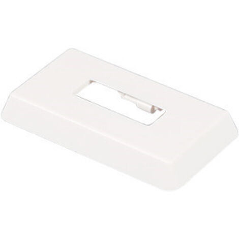 Kermi cache-pot pour montage au sol 30x10mm, blanc