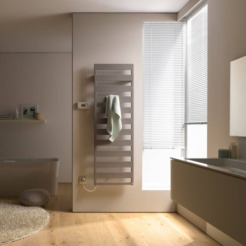 Kermi Casteo-e Elektro- Designheizkörper, 800 Watt, Regelung Fks Weiß, 1533x600 Mm (hxl), Weiß, Ausführung Rechts Cte101500602jxk