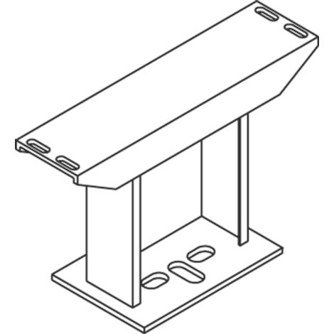 Support à Visser Pour Radiateur En Fonte Type Rideau - Longueur Axe 65 Mm - Longueur Totale 90 Mm Ram Support à Visser Pour Radiateur En Fonte Type Rideau - Longueur Axe 65 Mm - Longueur Totale 90 Mm Ram