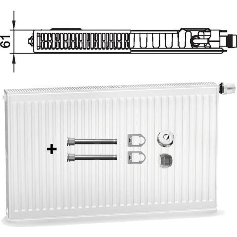 Kermi Profil Ventilheizkörper Typ 11 600x900mm Ventilposition rechts FTV110600901R1K