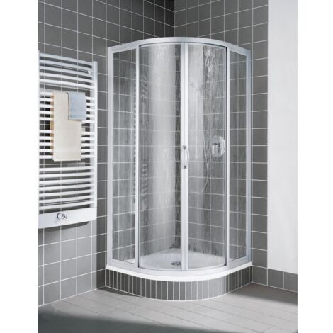 Kermi Quart de cercle Nova 2000 R48 0800x 1850 BV : 770-785 SIMG Kerolan Fontana