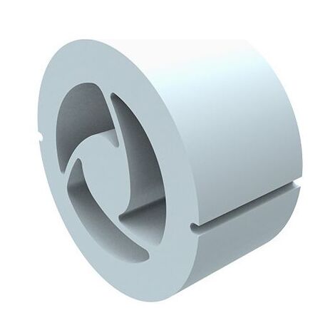 Kermi Schalldämpfset, D 160 mm, L 80 mm Melaminharzschaumring zur Schalldämpfung