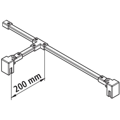 Kermi stabilisation accessoires SSSFW 1200 SIMG
