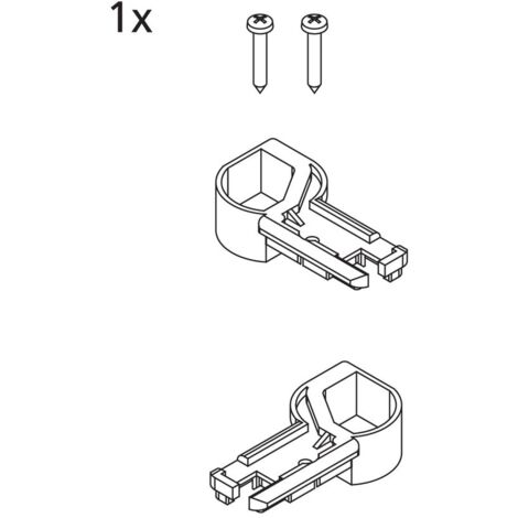 Kermi Stockabdeckung Set oben, EBI2020, Silber Mattglanz, 2534191