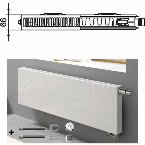 Kermi therm-x2 Line-Ventilheizkörper Typ 12, zweireihig ein Konvektor