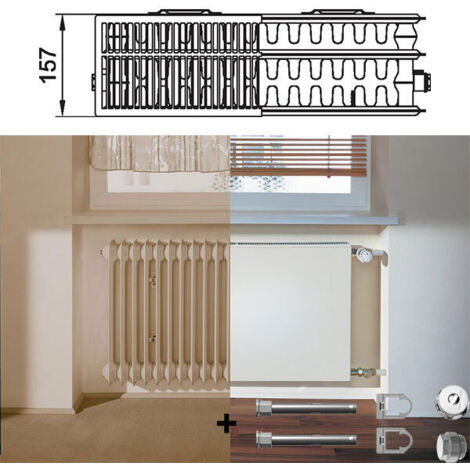 Kermi Therm-x2 Plan Austauschheizkörper Typ 33 559x1105mm PK033D511