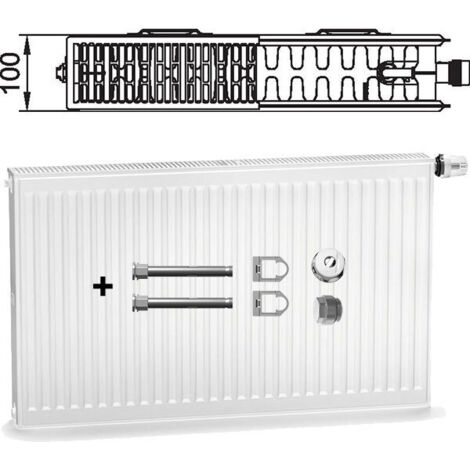 Kermi Therm X2 Profil Ventilheizkörper Typ 22 300x600mm Ventilposition rechts FTV220300601R1K