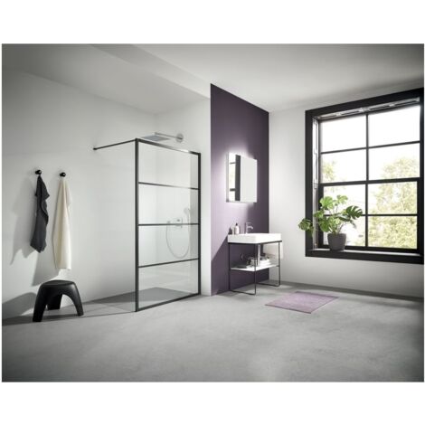 Kermi Walk-In Dark Edition WW3 1600x 2000 BV: 1580-1600 SWS ESG klar Clean