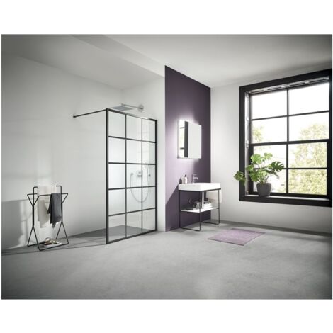 Kermi WALK-IN XD WW1 1200x 2000 BV: 1180-1200 SWS ESG klar Clean