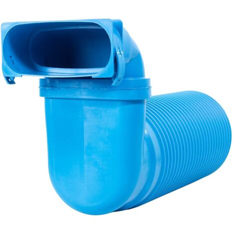 Kermi x-well Anschlusssystem flach Renovierungsanschluss Flachkanal 132 x 52 mm - NW 125