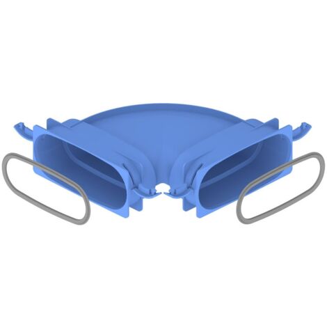 Kermi, x-well Bogen 90 Grad horizontal, 132x52