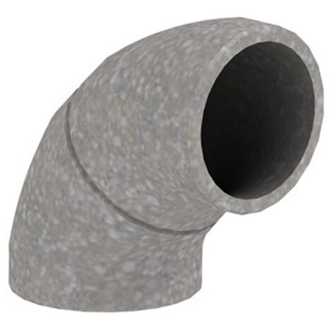 Kermi, x-well EPP-Bogen inkl. Muffe NW 180/15, 90 Grad (2x 45 Grad)