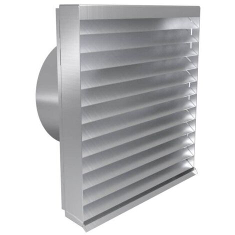 Kermi x-well Wetterschutzgitter NW 100, Edelstahl, Modell 2025 - Y2401100013K