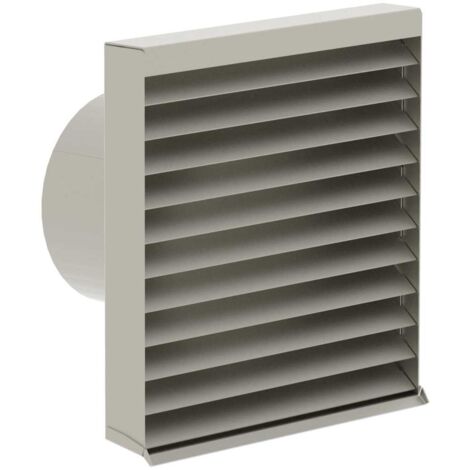 Kermi x-well Wetterschutzgitter NW 125, Edelstahl - Y2401125003K