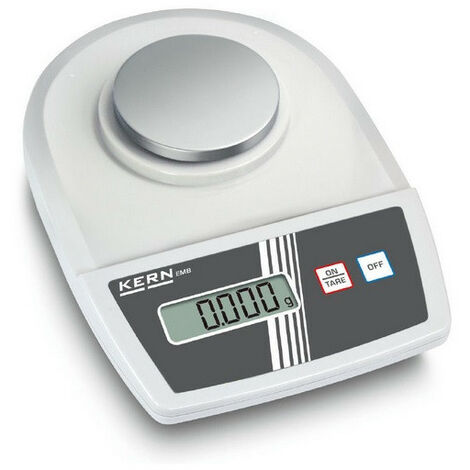 Kern - Balance de précision 0,001 portée 200 g max. plateau ∅ 82 mm, plastique, peinture antistatique - EMB200-3