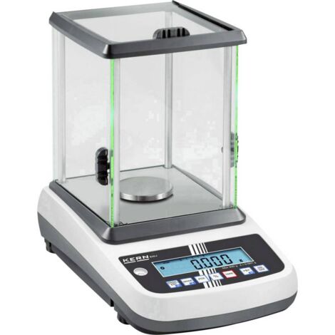 Kern - Balance de précision lecture 0,001 g portée max. 300 g plateau ∅ 80 mm avec grande chambre en verre - EWJ300-3H