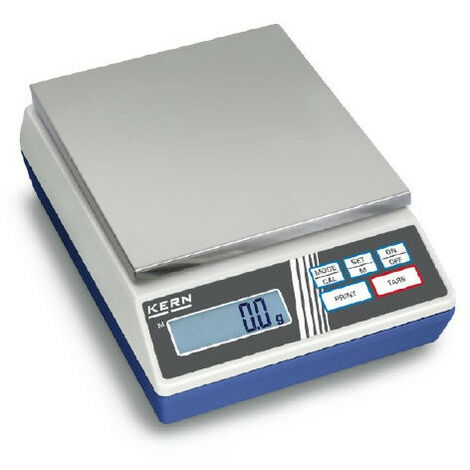 Kern - Balance de précision portée 1 g - max. 6000 g plateau inox 150x170 mm - 440-53N