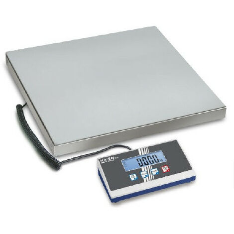 Kern - Balance plateforme en acier inoxydable lecture 100 g portée max. 300 kg 550×550×58 mm - EOB300K100L