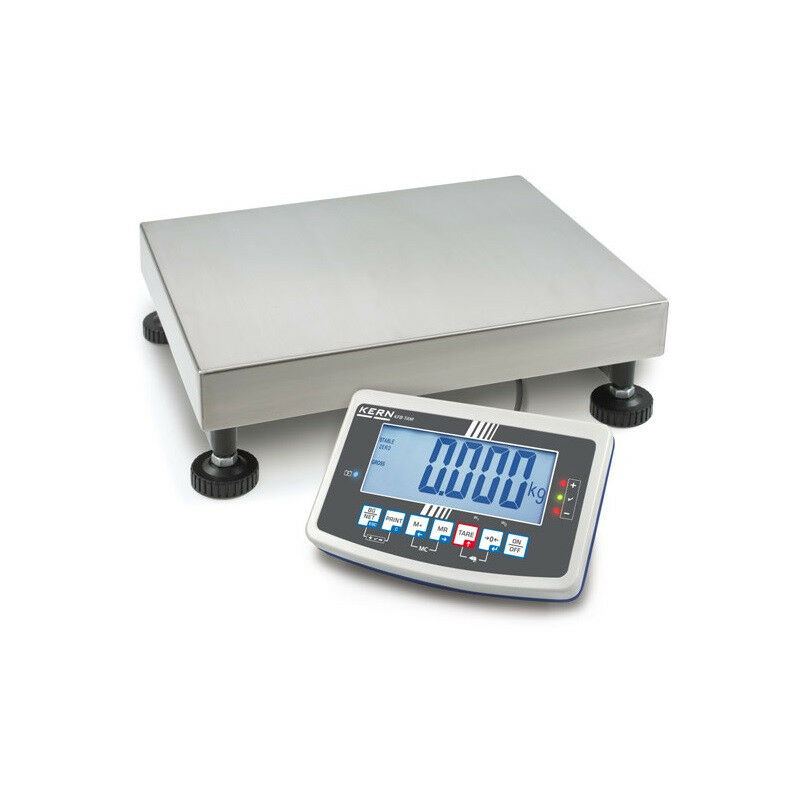 Kern - Balance plateforme industrielle à plage double 10/20 g à 30/60 Kg 400x300x128mm - IFB60K10DM