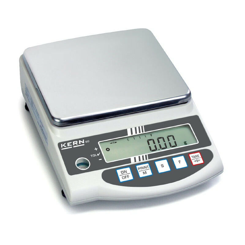 

Kern - Balanza de precisión EG-N, platillo 180x160 mm capacidad máxima 4200 g - EG 4200-2NM