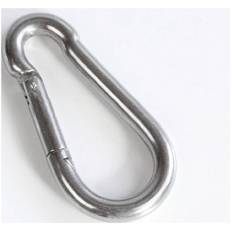 Kern HCB-A01 Mousqueton (inox) avec fermeture de sécurité, ouverture d'environ 15 mm, pour dynamomètres Kern hcb et Ker