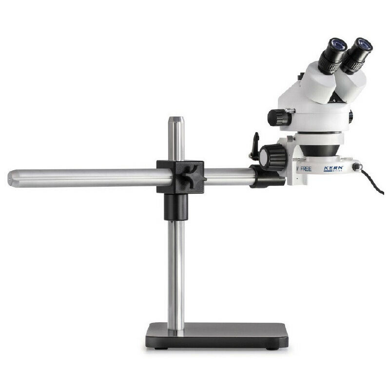 KERN SOHN  - Kern - Kit Microscope st&eacute;r&eacute;o pr&eacute;d&eacute;fini binoculaire bras t&eacute;lescopique 0,7&times; &ndash; 4,5&times; - OZL961