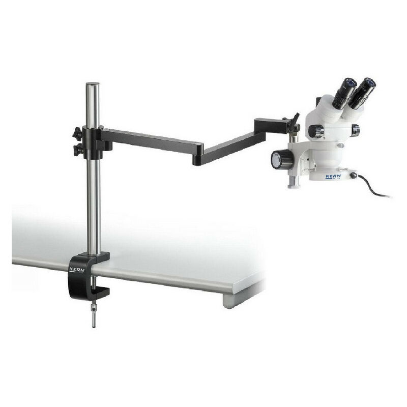 KERN SOHN  - Kern - Kit Microscope st&eacute;r&eacute;o pr&eacute;d&eacute;fini binoculaire (ozm 546) avec bras articul&eacute; 0,7&times; &ndash; 4,5&times; - OZM952