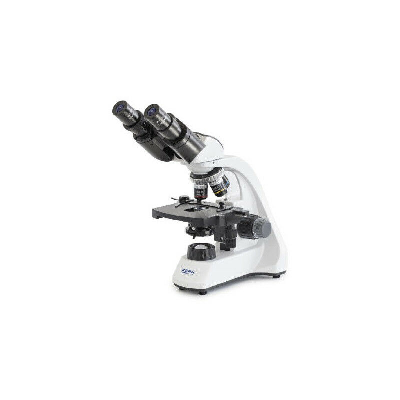 Kern Sohn - Kern - Microscope scolaire à lumière transmise OBT-1 binoculaire 4x/10x/40x revolver 4 objectifs + platine mécanique - obt 104