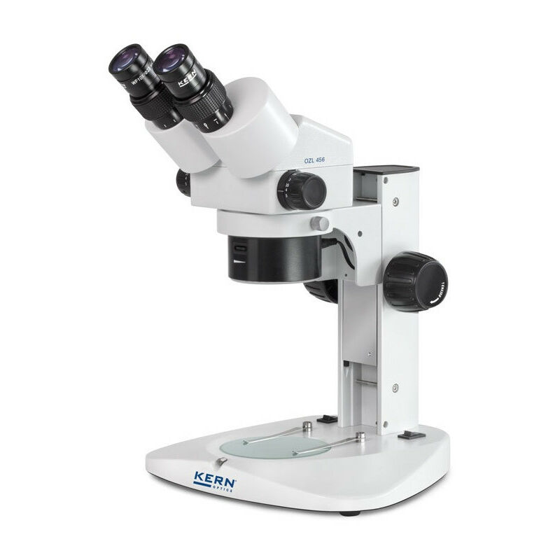 Kern Sohn - Kern - Microscope stéréo à zoom 0,75x - 5,0x binoculaire hswf 10x/Ø 23 mm avec support mécanique - ozl 456