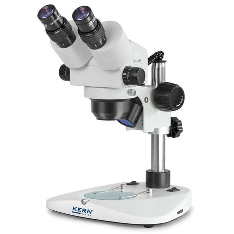 Kern - Microscope stéréo à zoom OZL-45, binoculaire HSWF 10x/Ø 23 mm objectif 0,75x - 5,0x - OZL 451
