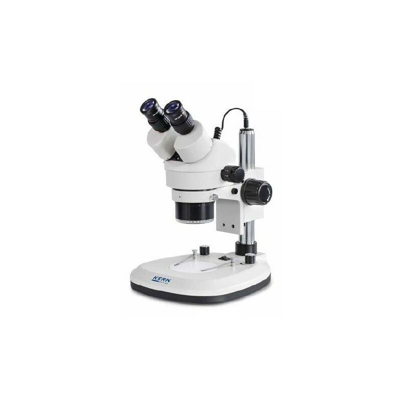 Kern - Stéréo microscope à zoom trinoculaire 3W Led 0,7× – 4,5× éclairage circulaire - OZL466