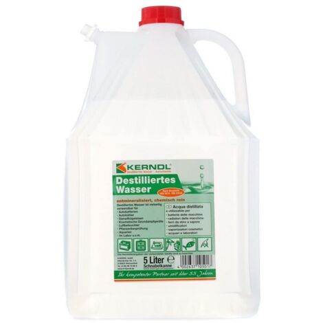 KERNDL Destilliertes Wasser, 5 Ltr