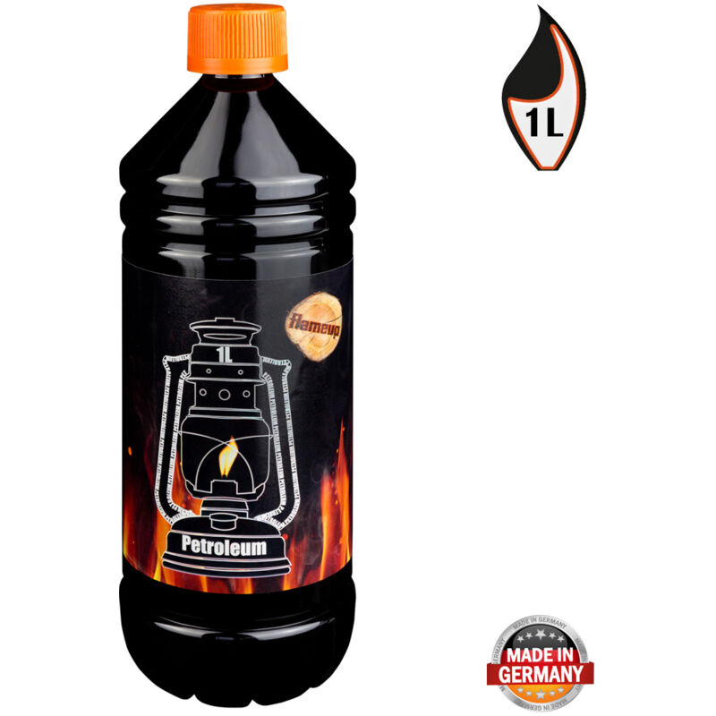 Kérosène Petrole pour chauffage au kérosène poêle à lampe à lampes à foyer chauffage nettoyant 1 - 24 litres Flameup