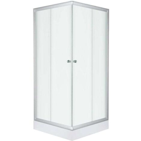KERRA PICO Clear Duschwand + Duschwanne / 80 x 80 cm