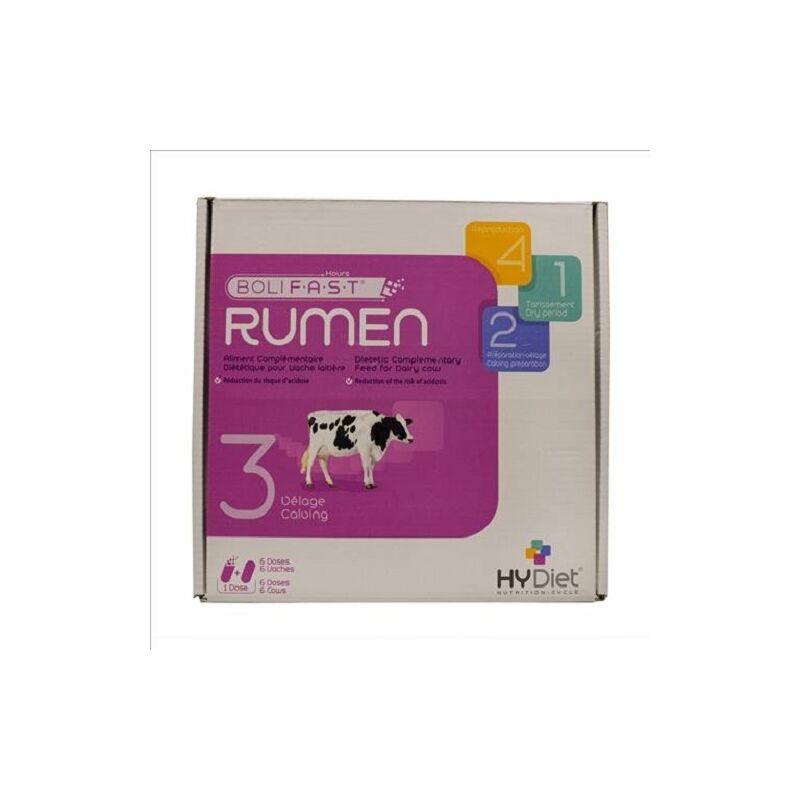 

HY NUTRITION BOLIFAST RUMEN, Estuche 12 Bolos - Kersia