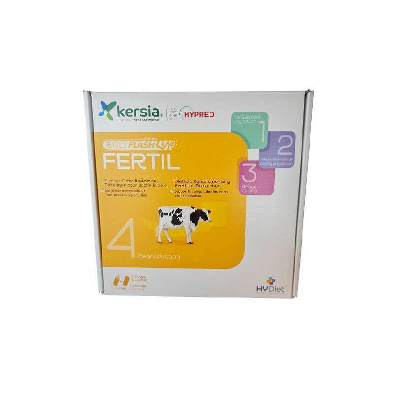 

HY NUTRITION BOLIFLASH FERTIL, Estuche 12 Bolos - Kersia